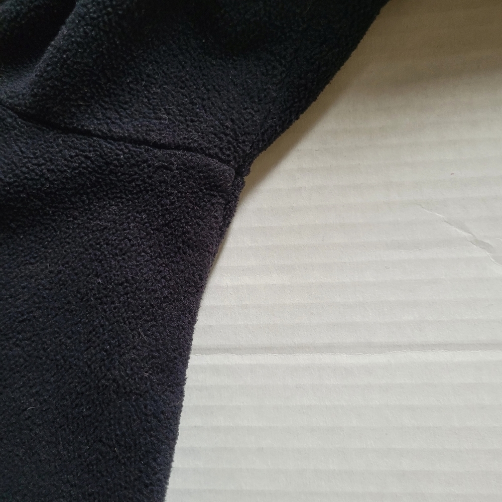 L.L. Bean Black Jacket with Patterned Trim - Picture 14 of 16